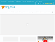 Tablet Screenshot of klinikamagnolia.pl